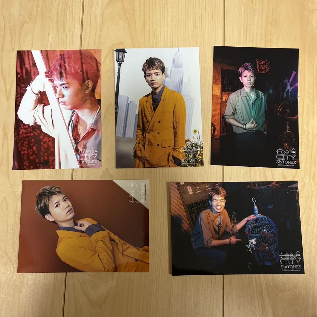 Amazon.co.jp: SixTONES 髙地優吾 Feel da Ci 写真セット : おもちゃ